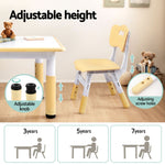 1 Kids Table and 4 Chairs Set Graffiti