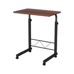 Laptop Desk Table Adjustable 60Cm Dark Wood