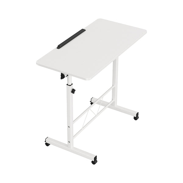  Laptop Desk Table Adjustable 80Cm White