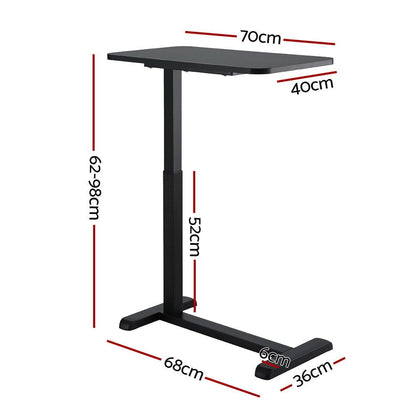 Adjustable Laptop Desk Mobile 70x40x62cm