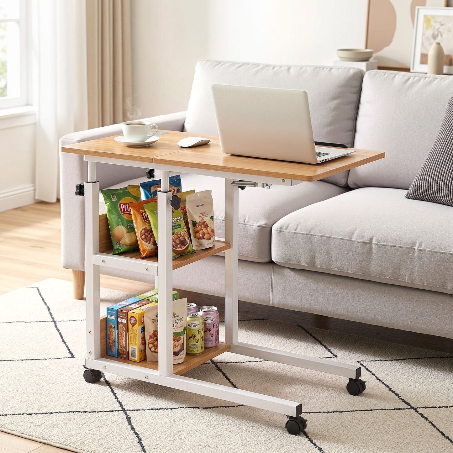 Black table 80x40x65cm, view 8