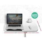 Laptop Desk Table Fan Cooling White