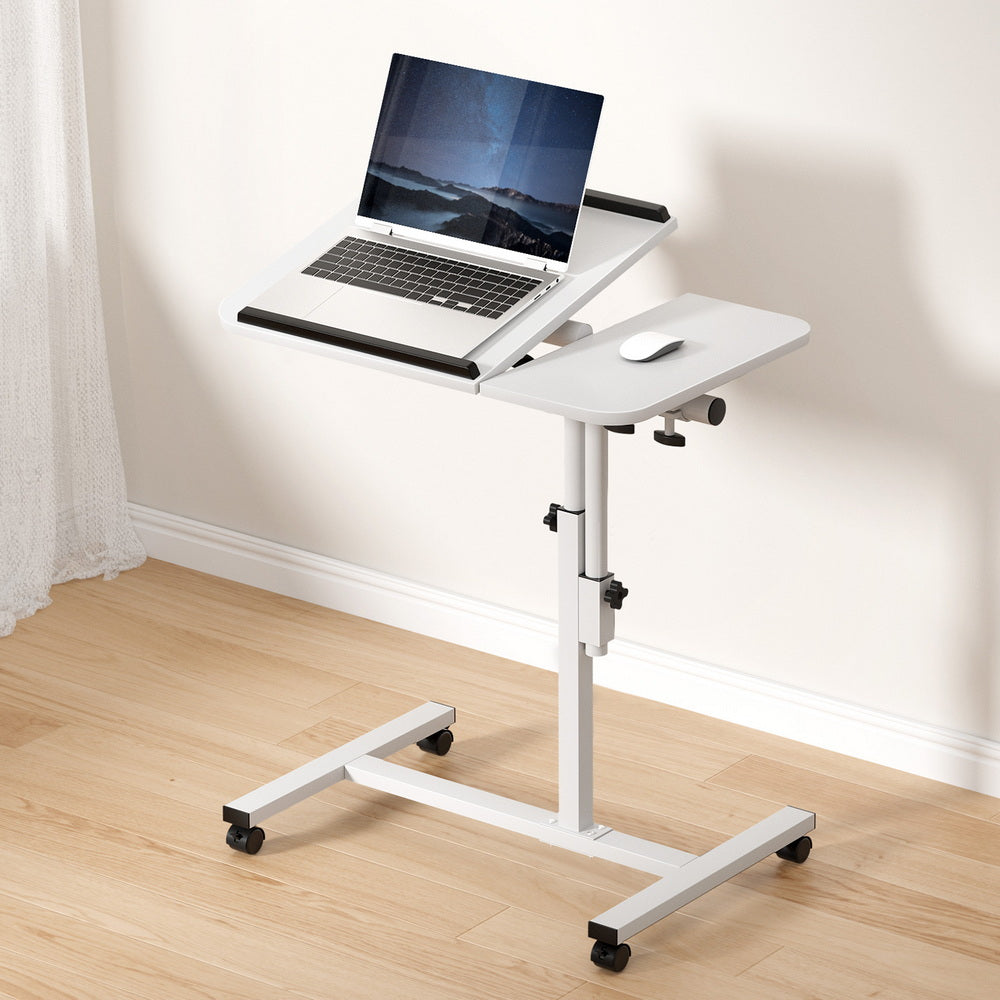 Laptop Desk Table Fan Cooling White 60Cm