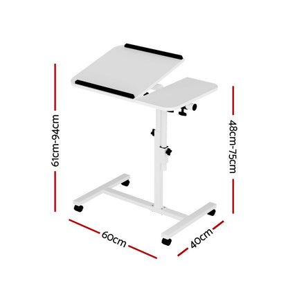 Laptop Desk Table Fan Cooling White 60Cm