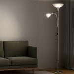 Modern Floor Lamp Mother and Child Black/Silver