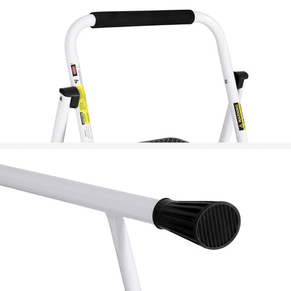2/3/4 Step Ladder Multi-Purpose Folding Steel Light Weight Platform