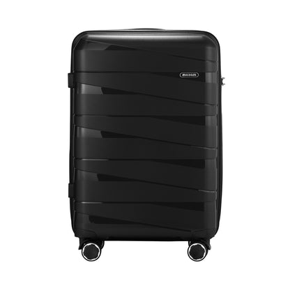 28" Luggage Set Travel TSA Lock PP Case Black/Green/Navy