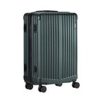 Expandable Travel Luggage Set Adventure Series ABS Trolley 20 24 28 Inch Green 3 Piece