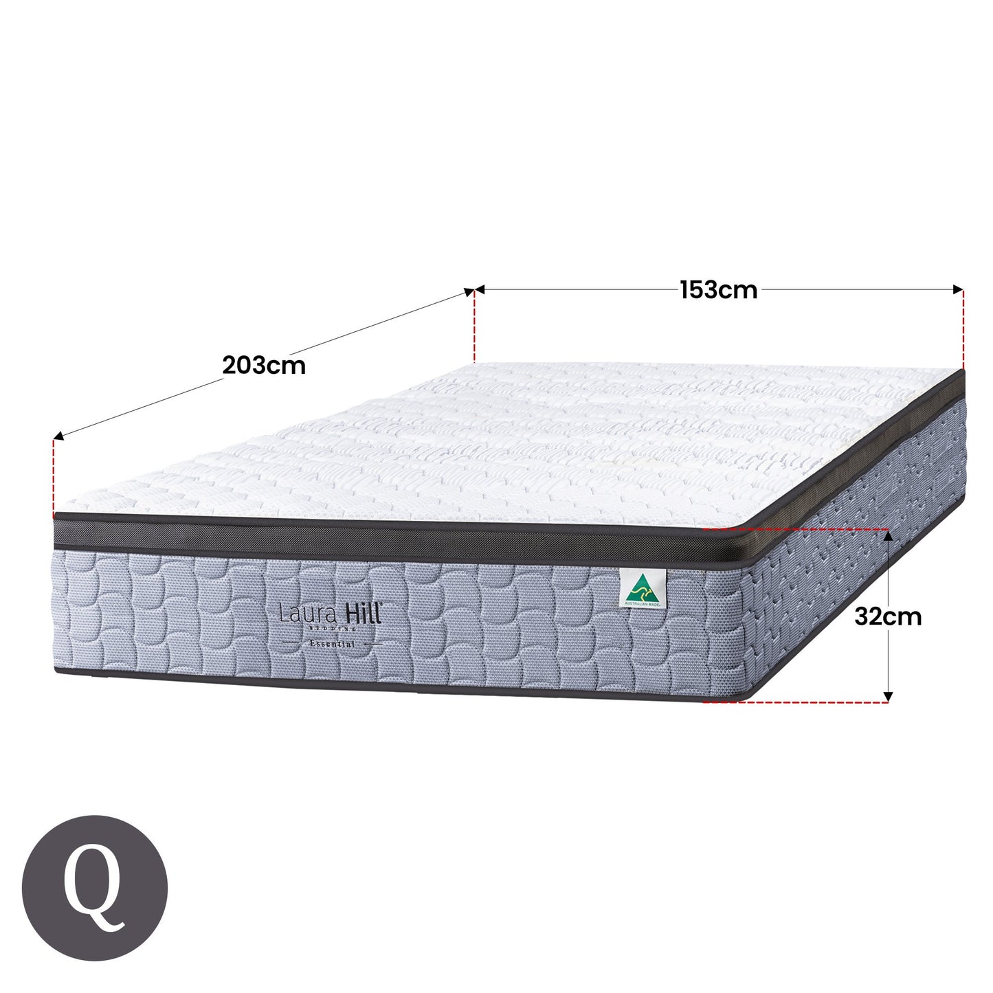 Essential Australian Made Single Premium Mattress