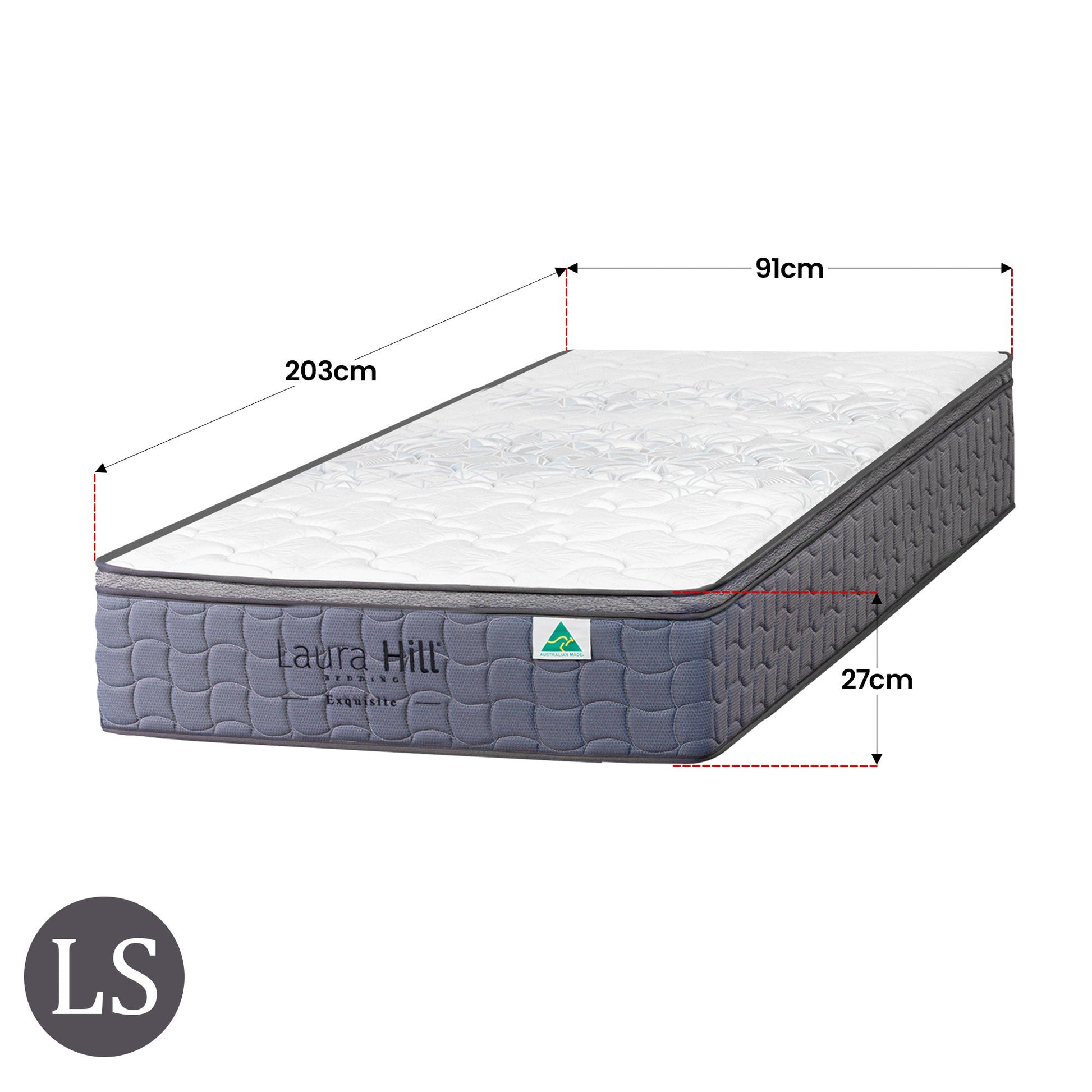 Australian Made Single Premium Mattress