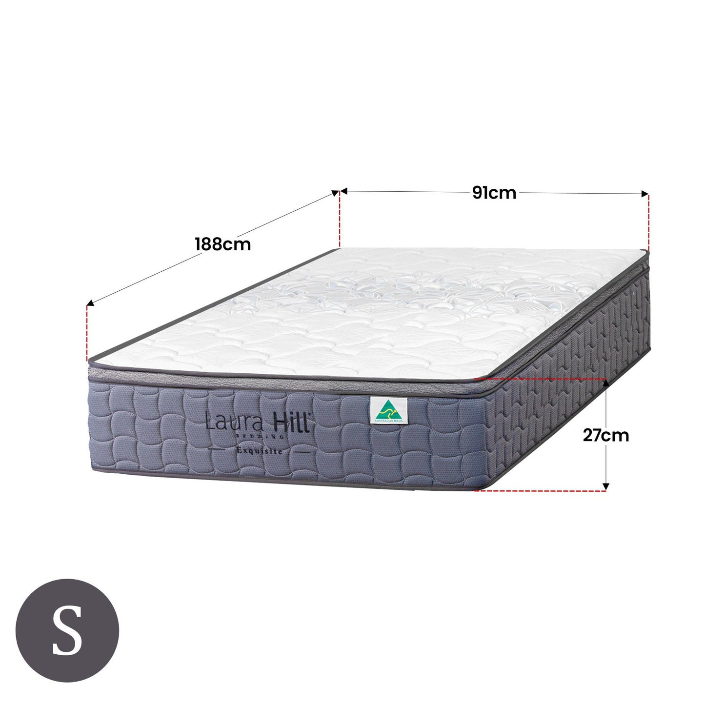 Australian Made Single Premium Mattress