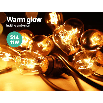 20M Led Festoon String Lights For Outdoor Events