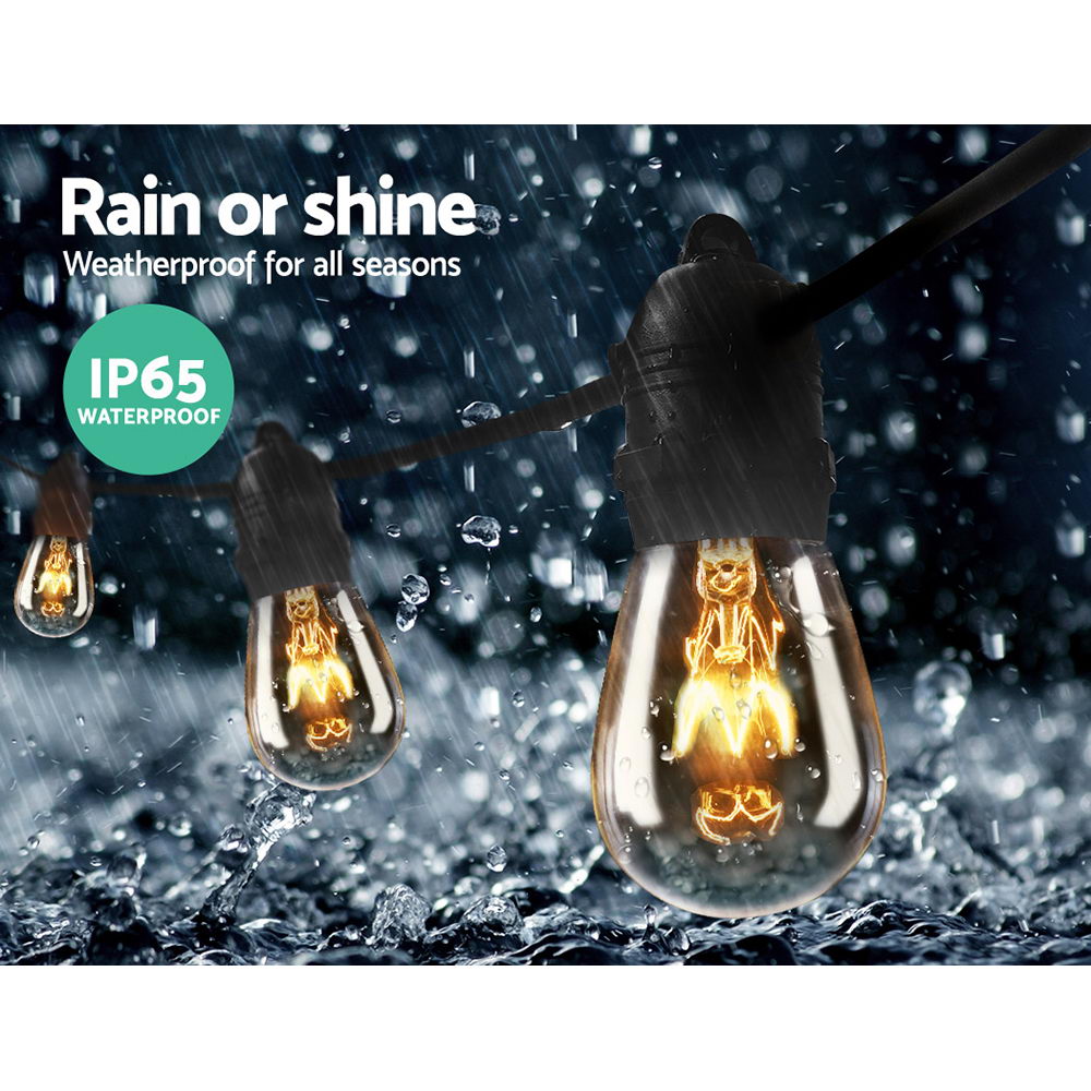 20M Led Festoon String Lights For Outdoor Events
