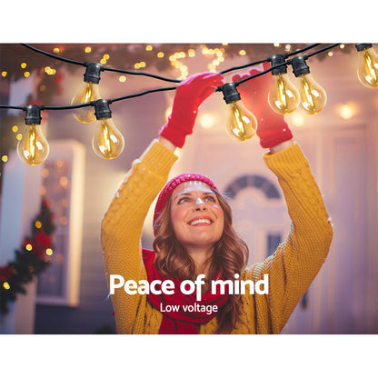 41M Led Festoon String Lights For Christmas Decor
