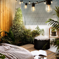 17M Solar Festoon Lights Led Christmas Garden Decor