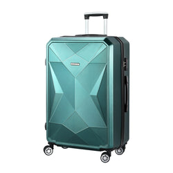 28-inch Luggage Set with TSA Lock�ABS Hard Shell Travel Suitcase Organiser Luggage Case Atrovirens