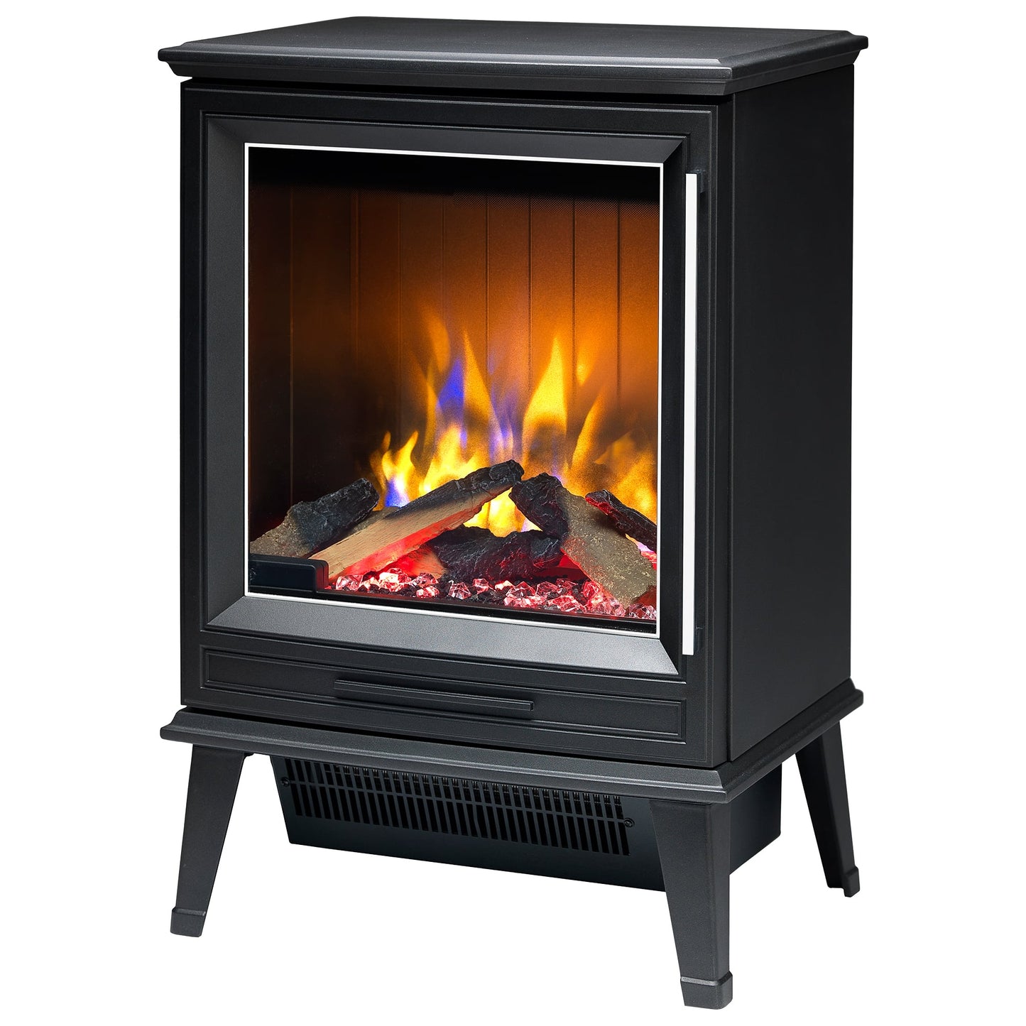 Electric Fire Stove 2kW Black