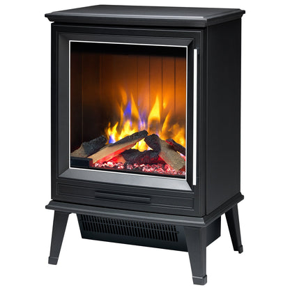 Electric Fire Stove 2kW Black