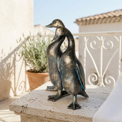 Levede Duck Garden Ornament Resin Garden Statue Home Craft Sculpture Decor Gift