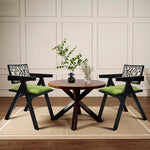 Functional Dining Chair Retro Backrest Chair x8  Durable Frame