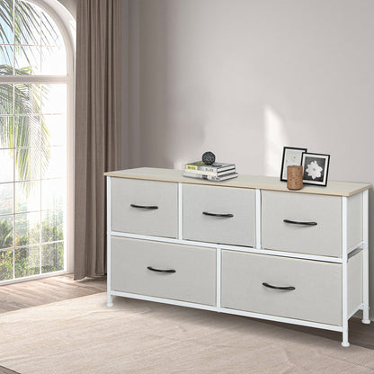 Storage Cabinet Tower Beige 45x30x45cm