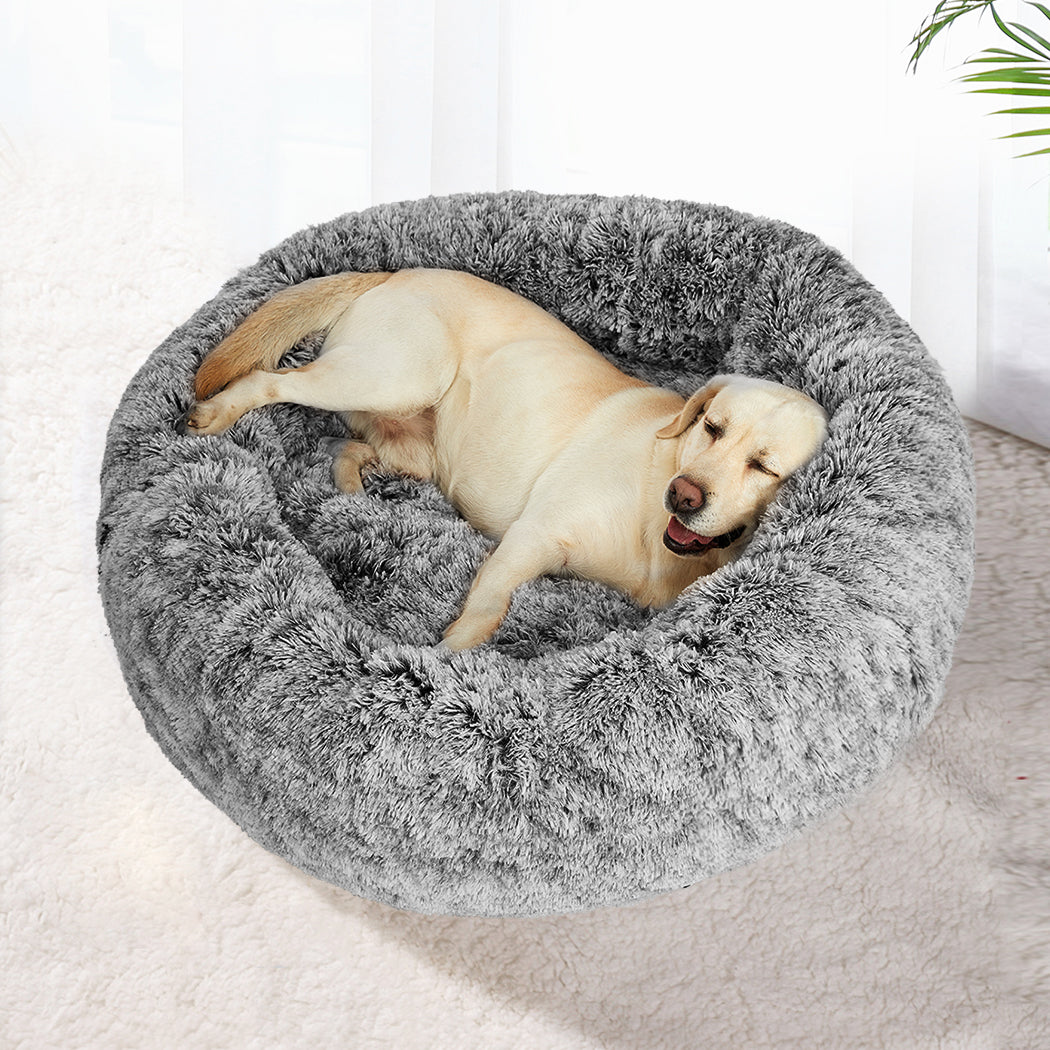 Calming Pet Bed XXL Charcoal 70x27cm