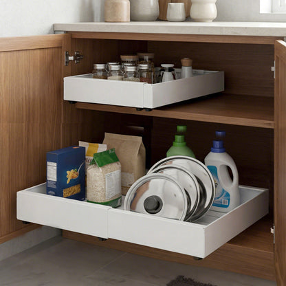 Pull Out Cabinet Organiser Drawer 2Pc | HomeAndLiving