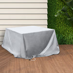 Stylish Outdoor Furniture Cover Waterproof Silver Barrier  Sleek