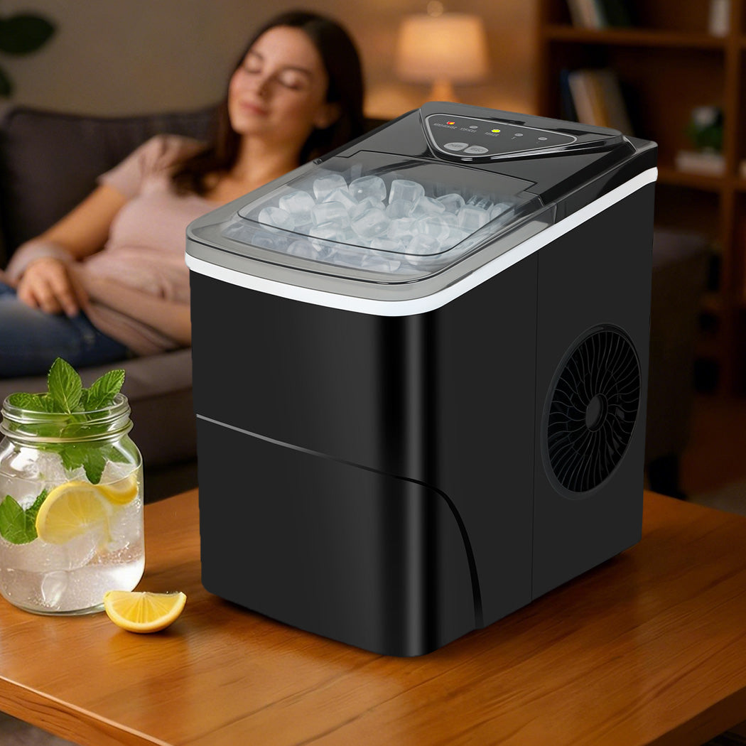 Portable Ice Maker Machine Compact 22x31x33cm