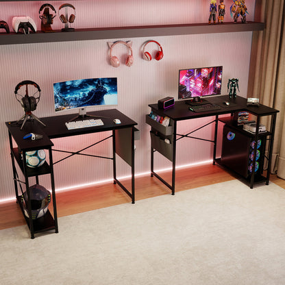 L-Shaped Gaming Desk Corner Table 100x70x75cm