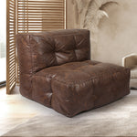 Contemporary Bean Bag Cover Chair Modular  Adjustable Height