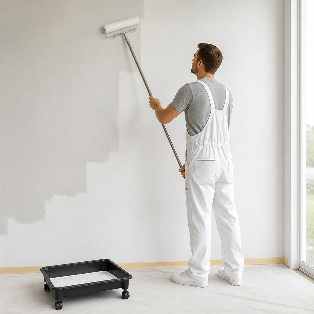 Paint Roller Set Extendable Pole Kit 60x37x11cm