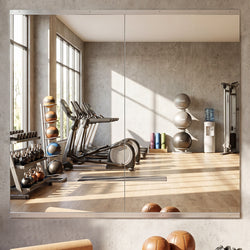 Full Length Gym Mirror Wall Mount 2 Pack | HomeAndLiving