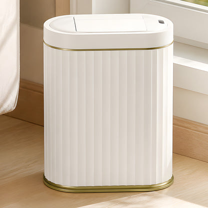 Automatic Touchless Rubbish Bin White 26x14x29cm
