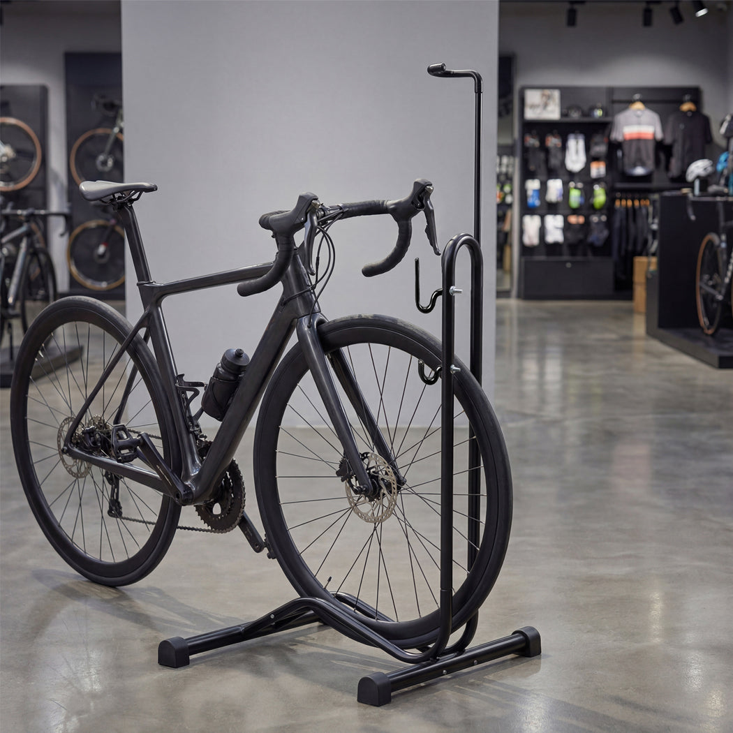 Bike Storage Stand 3-in-1 Floor Rack Indoor | HomeAndLiving