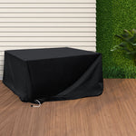 Versatile Outdoor Furniture Cover Garden Black 30cm Extension