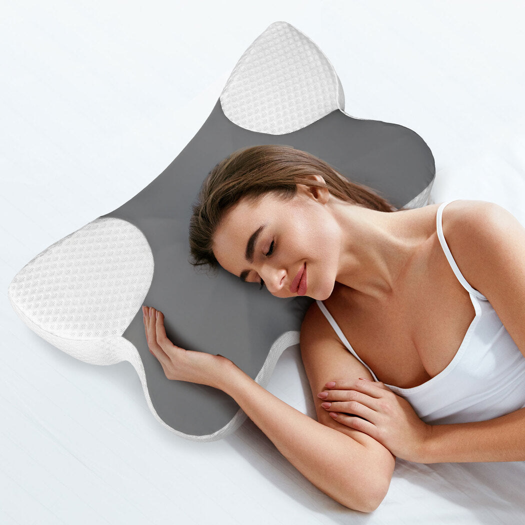 Memory Foam Pillow Contour Support 62x37x11cm