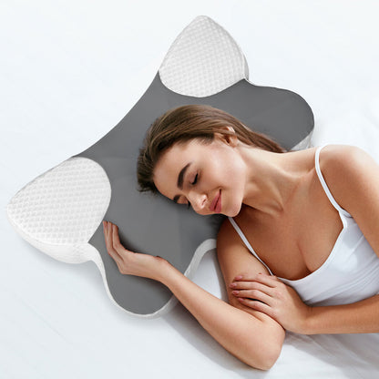 Memory Foam Pillow Contour Support 62x37x11cm