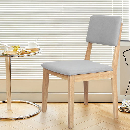 Versatile Dining Chairs 8 Upholstered Kitchen Chair  Easy Assembly