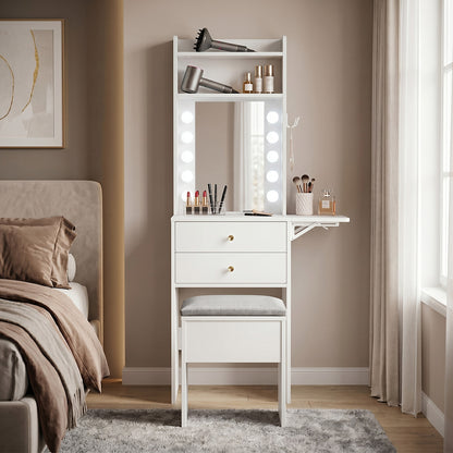 Dressing Table Stool With Storage 72x39.5x151cm