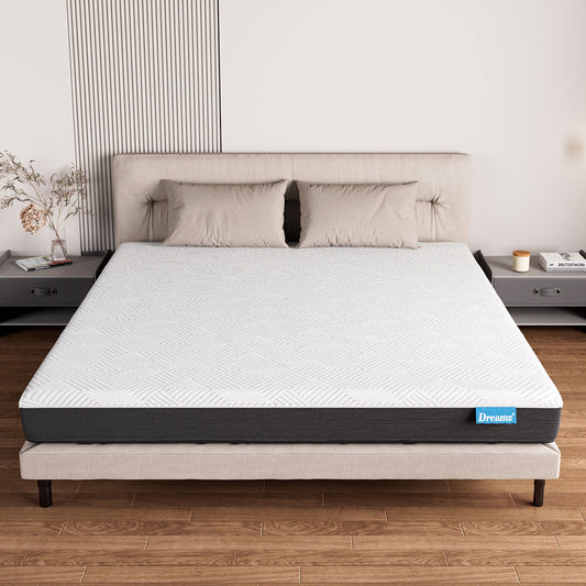 Minimalist Mattress Gel Memory Breathable Double  Sleek Modern Look