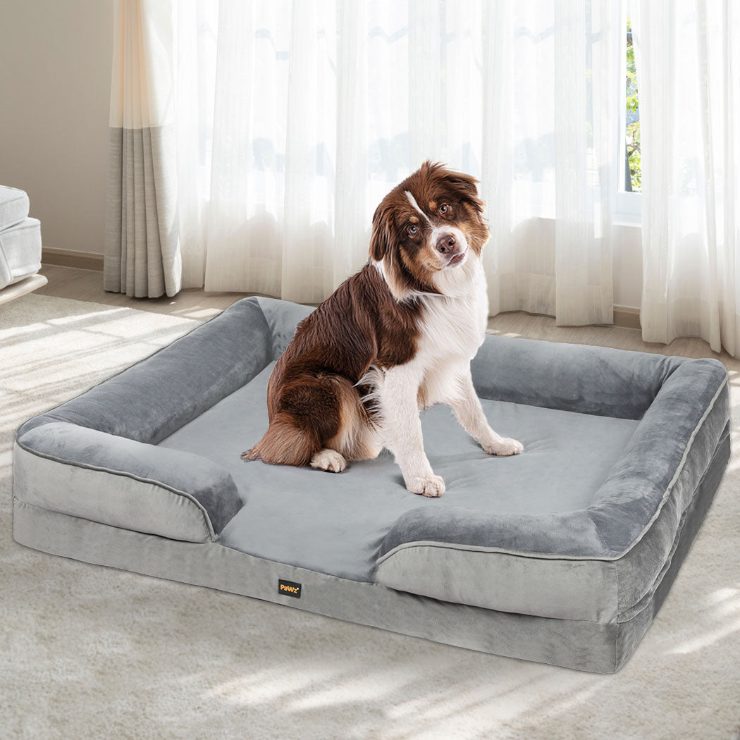 Pet Sofa Bed Memory Foam XXL 71x58x18cm
