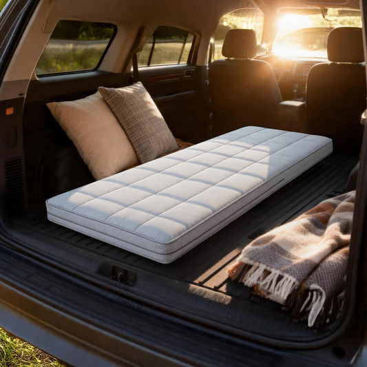 Portable Foam Mattress Single 190x75x10cm