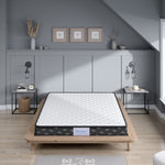 Stylish Spring Mattress Bed Pocket Tight King Single  Wood Finish