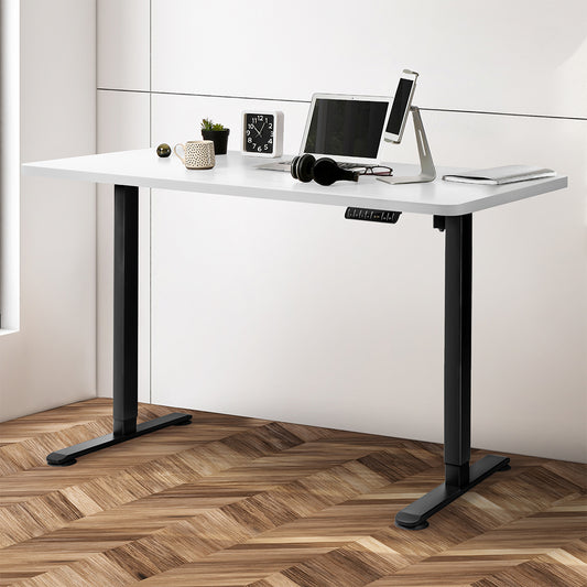 Ergonomic Motorised Standing Desk Height 120cm White 800x 1.5MM