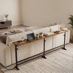 Narrow Console Table Behind Sofa Power Ports | HomeAndLiving