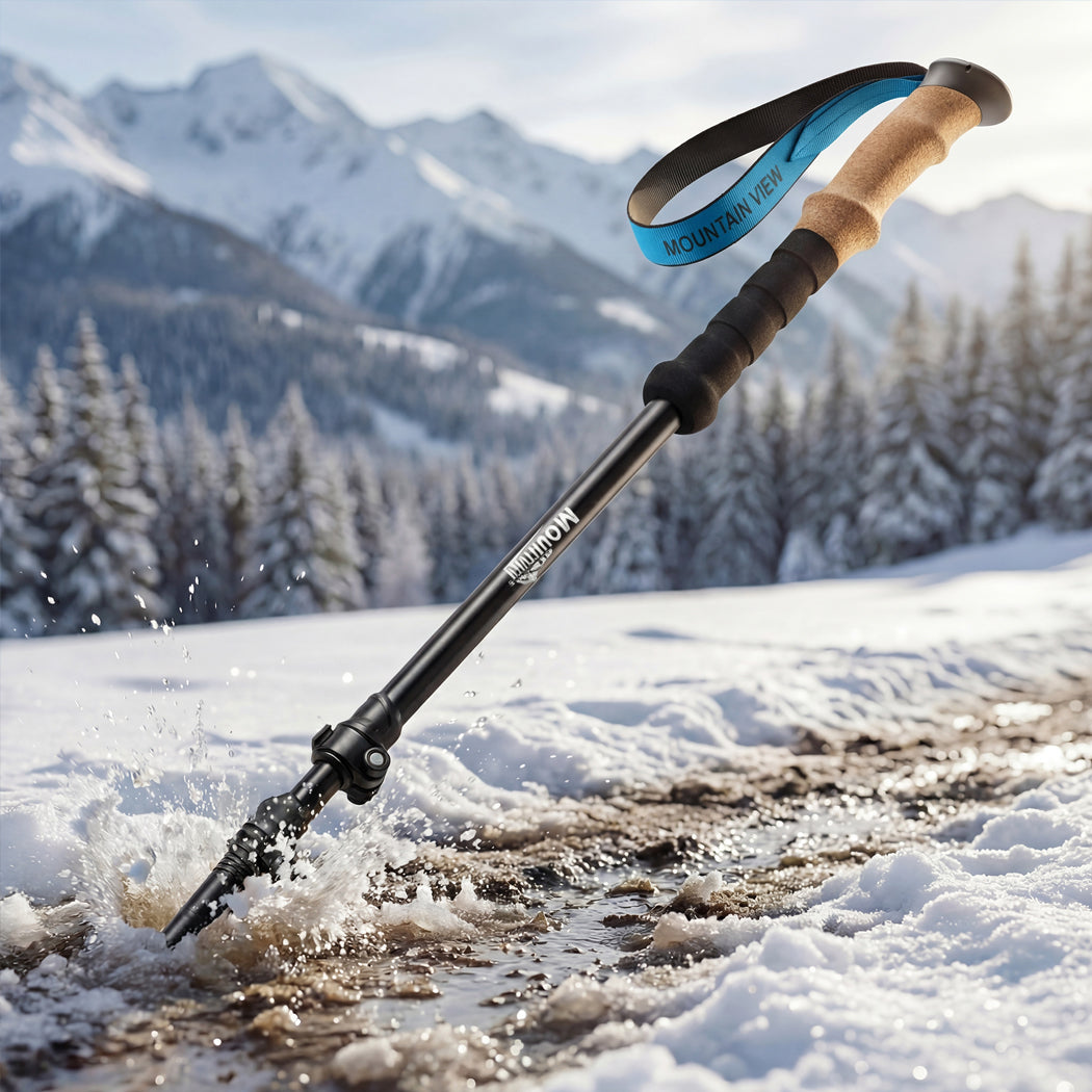 Trekking Poles Adjustable Lightweight Carbon | HomeAndLiving
