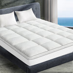 Modern Pillowtop Mattress Topper thickness 5cm  Wood Finish