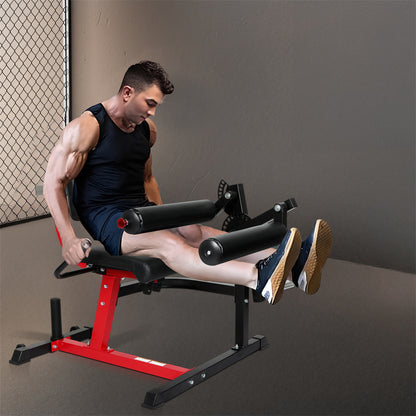 Leg Extension Machine Adjustable 111.2x110.9x101.1cm