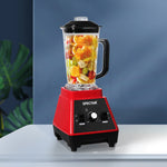 Versatile 2L Commercial Blender Mixer Red  Sleek Modern Look